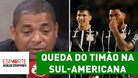 O que Vampeta achou da QUEDA do Timão na Sul-Americana?