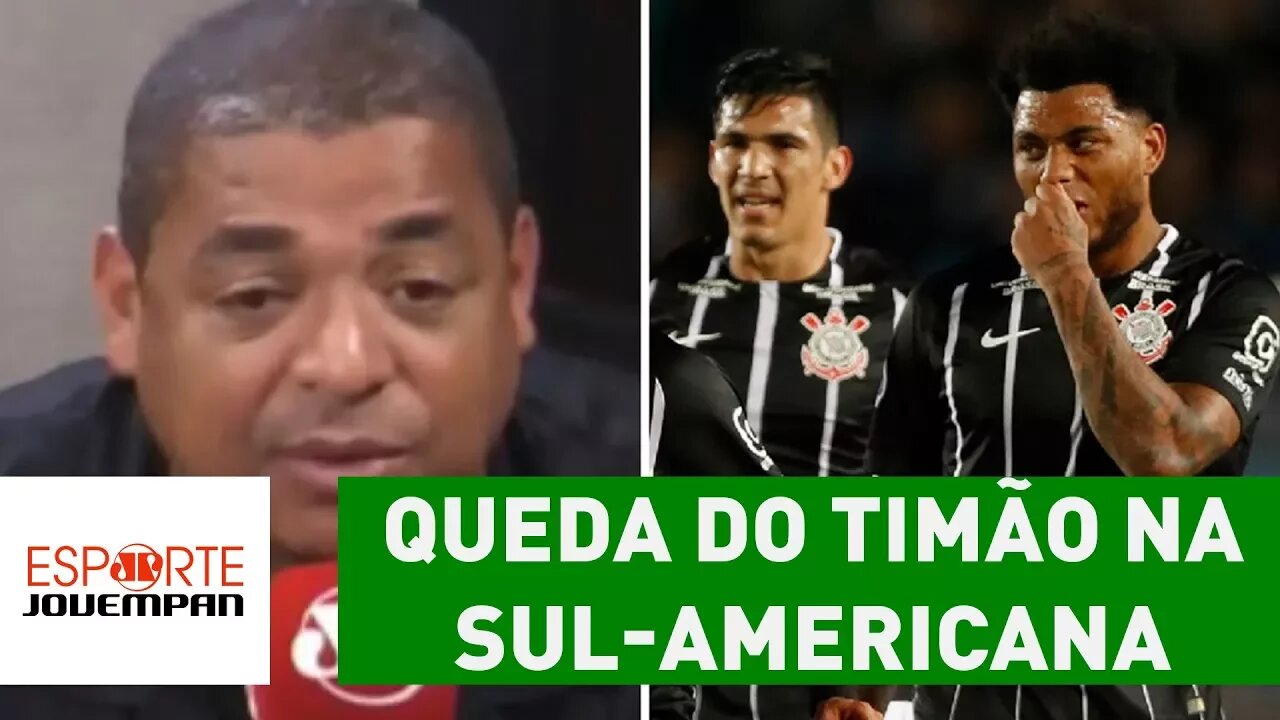 O que Vampeta achou da QUEDA do Timão na Sul-Americana?