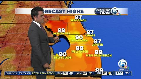 South Florida weather 06/17/17 - 7am report
