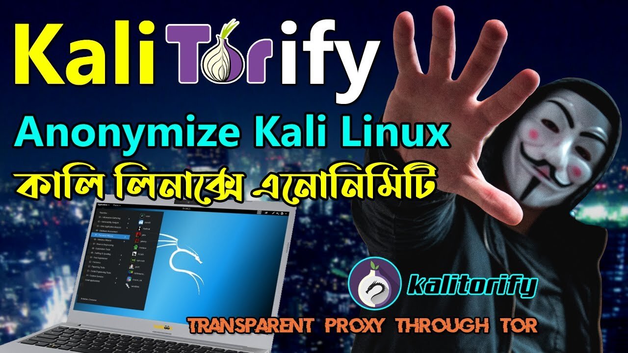 Kalitorfy Kali Linux -Anonymous Mode on Tor