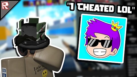 THIS ROBLOX YOUTUBER WAS CAGUHT HACKING!