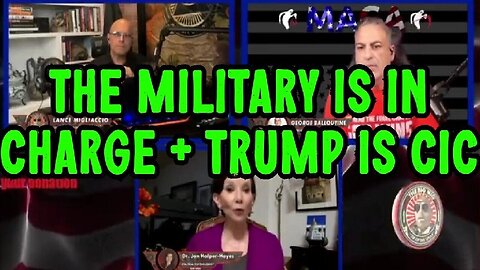 Dr. Jan Halper-Hayes: The MILITARY Is In Charge + Trump Is CIC!