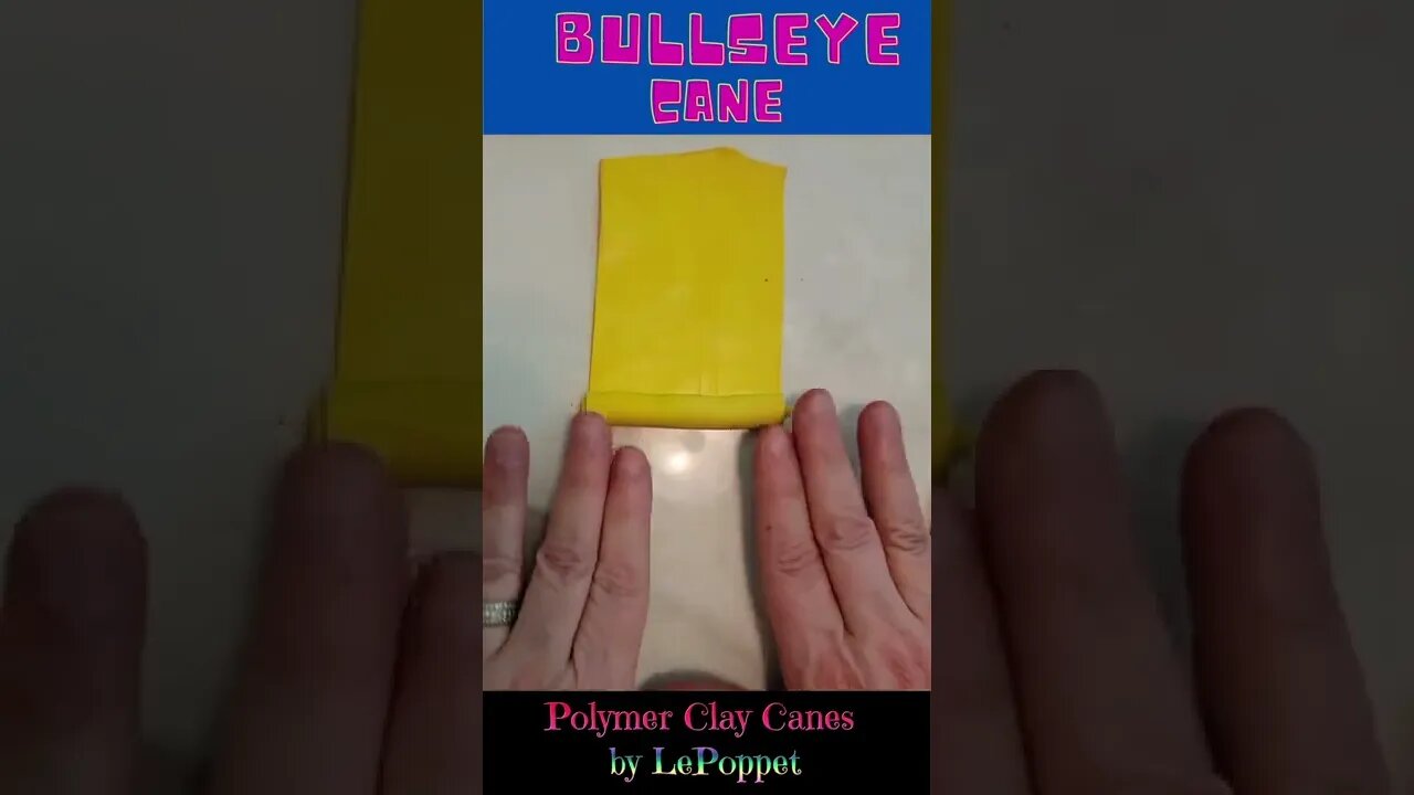 Polymer Clay: BULLSEYE CANE