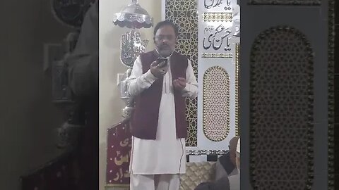 سید تحسین حیسن نقوی کربلائی سلام پیش کرتے ہوئے