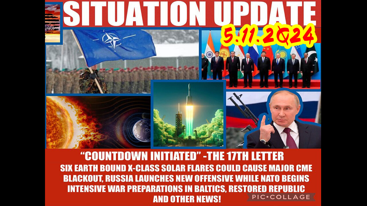 Situation Update 5-11-2Q24 ~ Q Drop + Trump u.s Military - White Hats Intel ~ SG Anon Intel