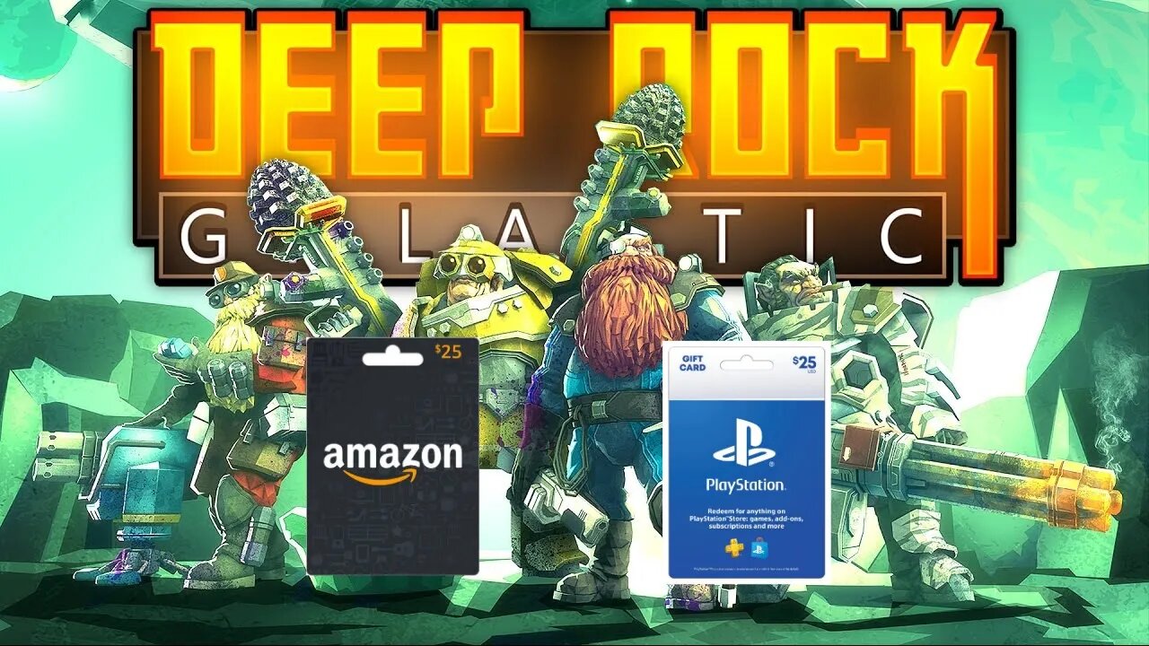 Deep Rock Galactic . spin to win #amazon #Psn