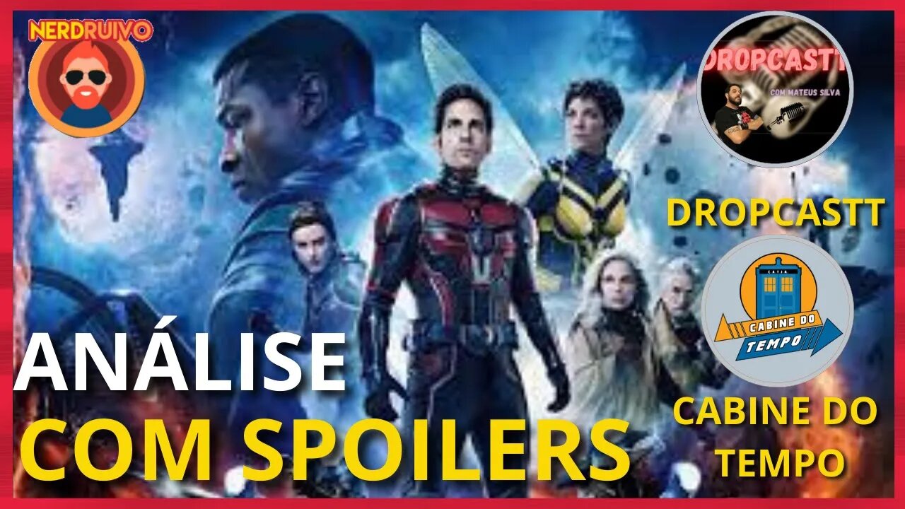 HOMEM FORMIGA 3 QUANTUMANIA ANÁLISE COM SPOILERS