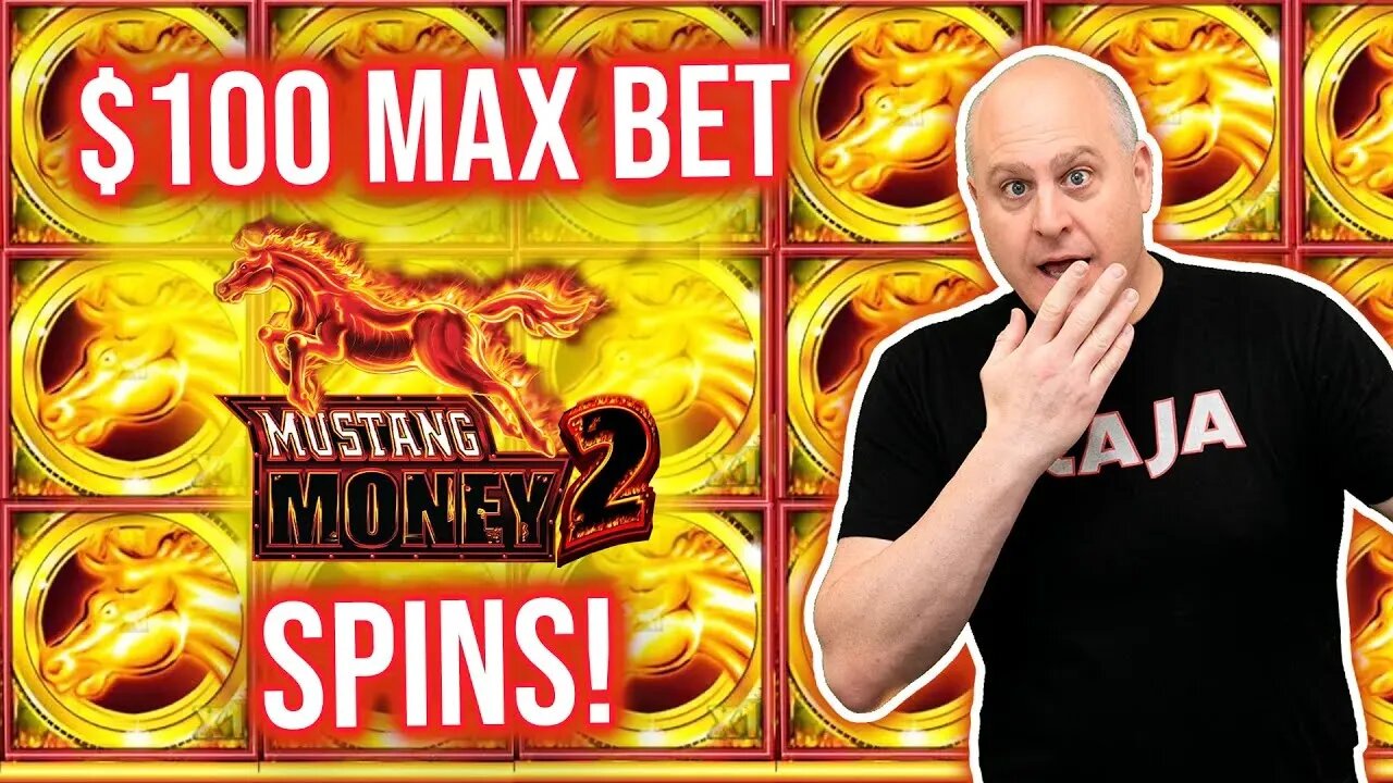 High Limit Mustang Money 2 - $100 Max Bet Spins!