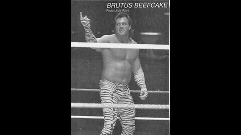 7-13-1985 msg-Brutus beefcake vs. George wells