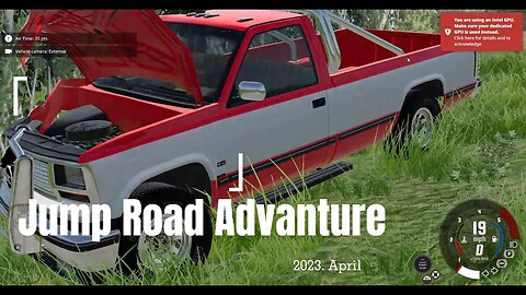 BeamNG, Jump Adventure, Fail , Crash