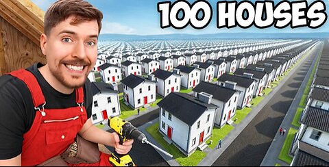 I Built 100 Homes And Gave Them Away!