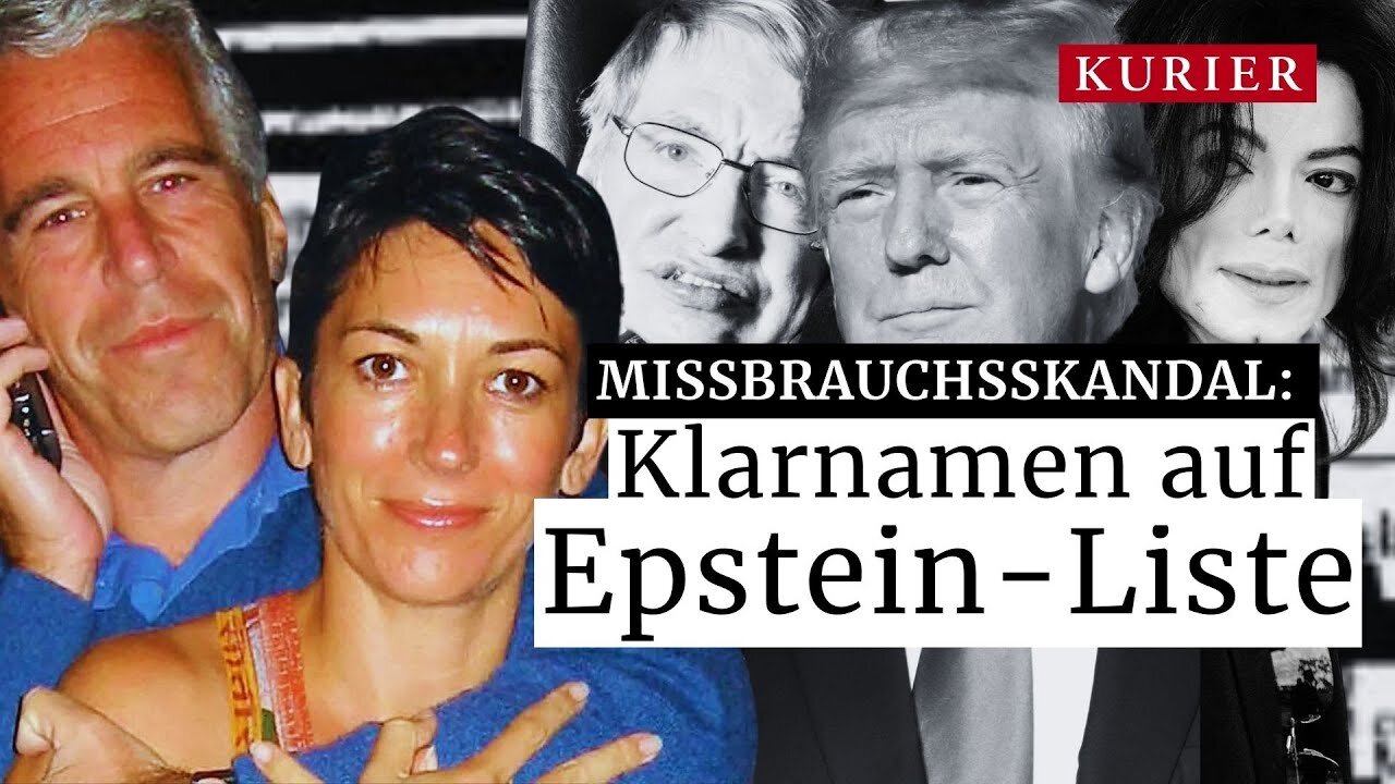 Epstein-Liste: US-Gericht veröffentlicht prominente Namen@KURIER🙈🐑🐑🐑 COV ID1984