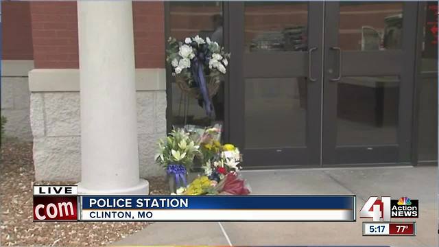 Clinton community shaken after officer shot and killed