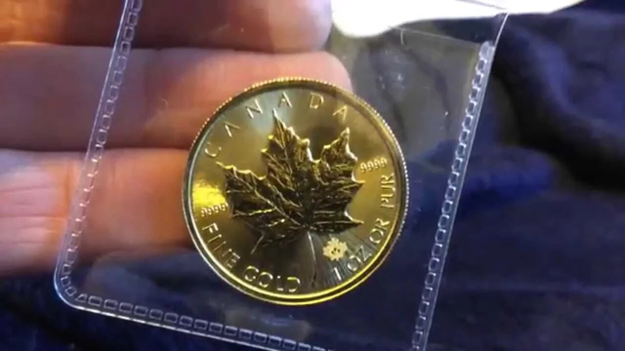 2015 Canada 1 Oz. Gold Maple Leaf Coin