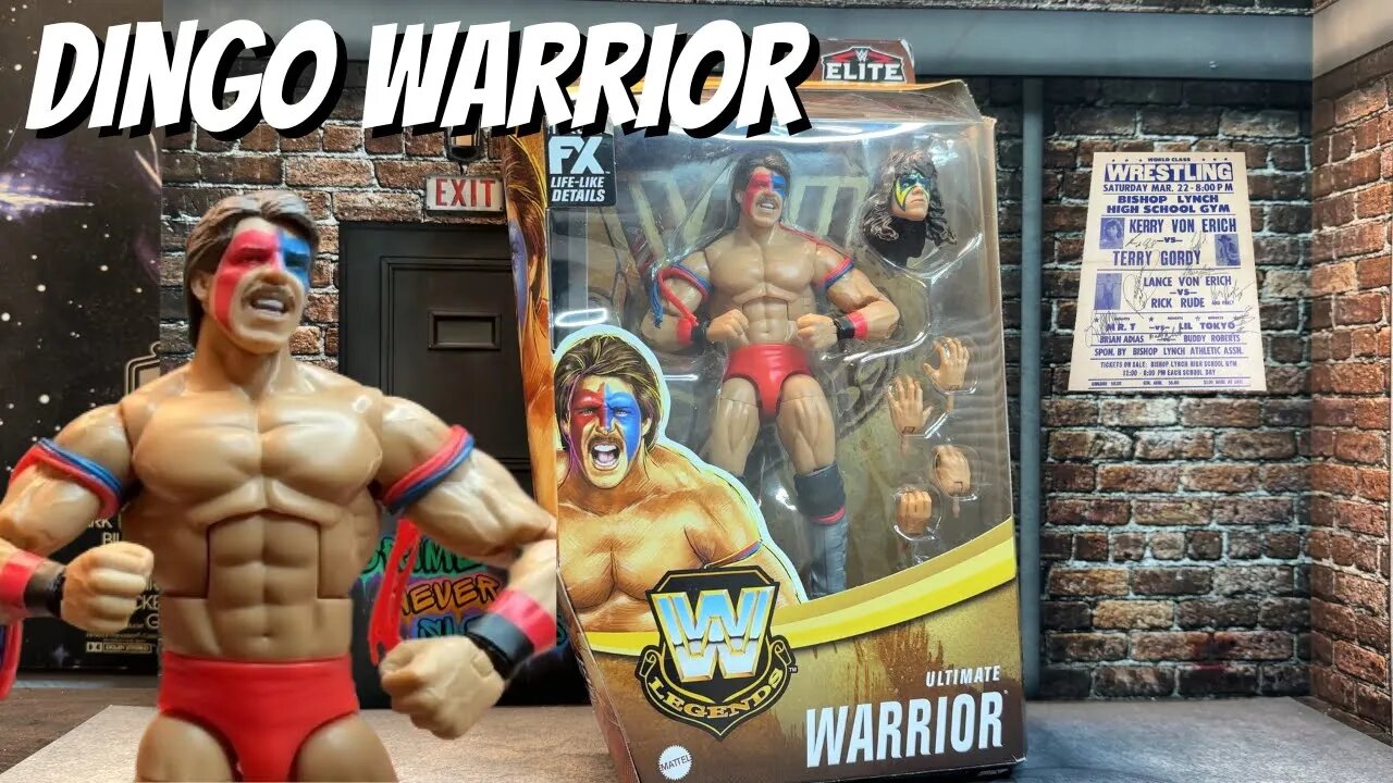 The Dingo Warrior WWE Legends Series 17 Unboxing & Review!