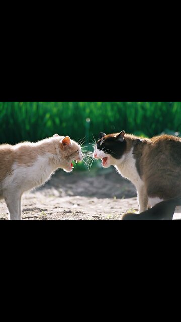 Cute Cat 🐱 fight