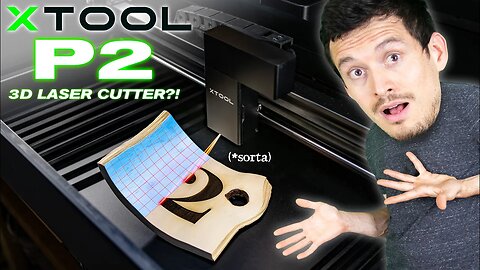 3D Engraving with the xTool P2 CO2 Laser Machine