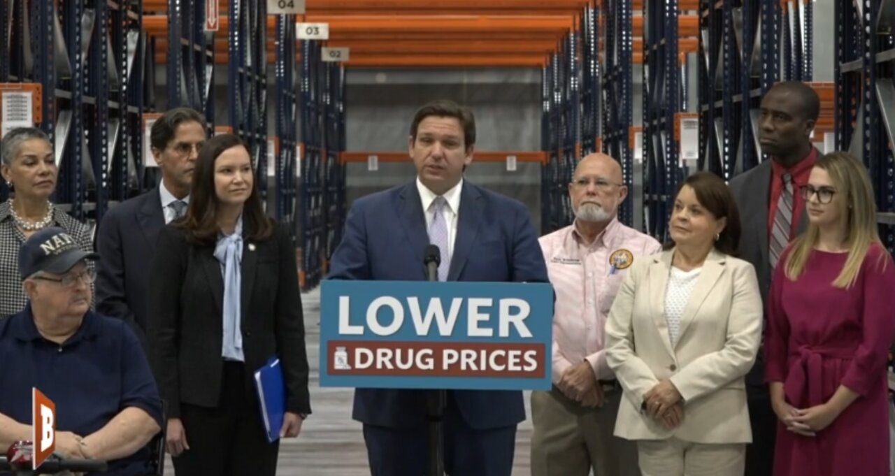 RIGHT NOW: Gov. Ron DeSantis announcing Florida lawsuit against the FDA…