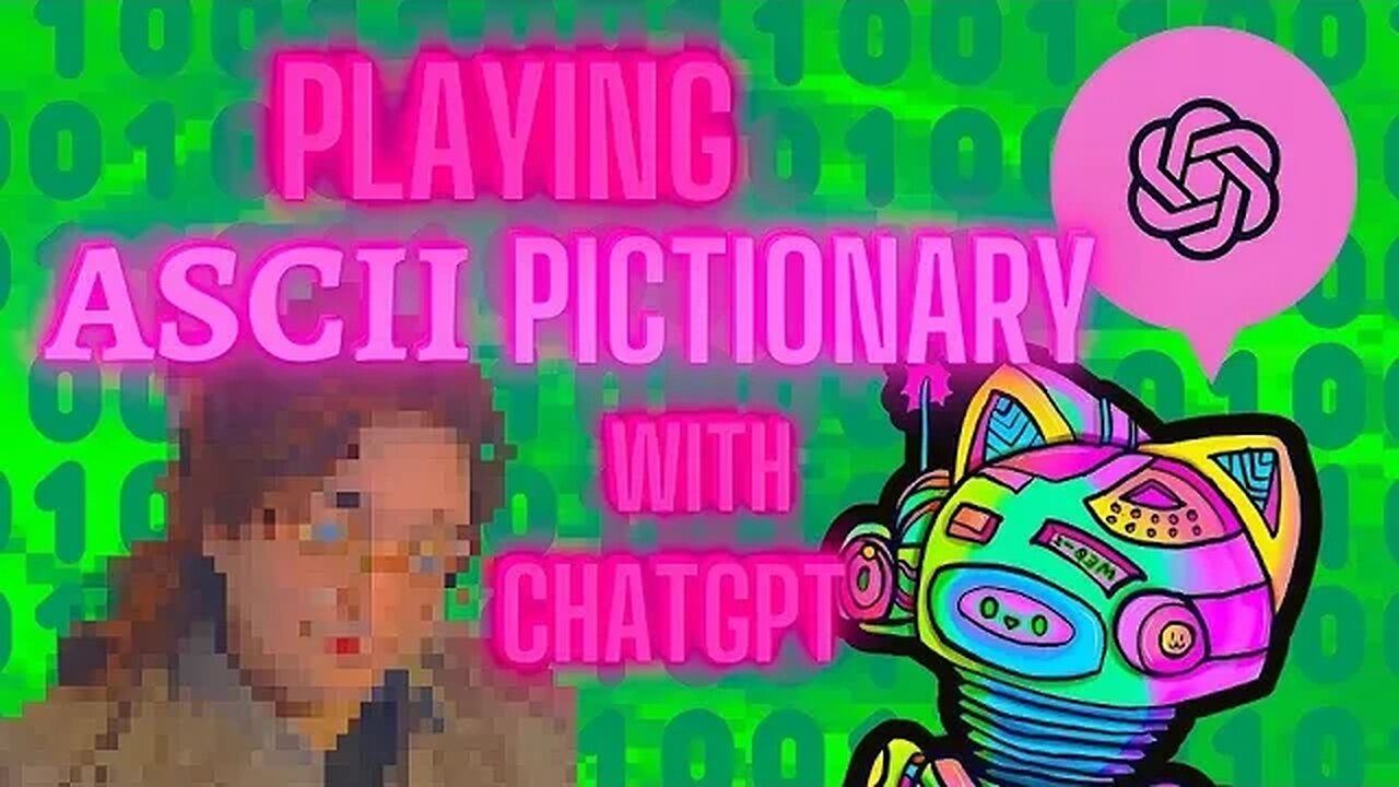 Playing ASCII Pictionary with CHATGPT #chatgpt #art #ascii