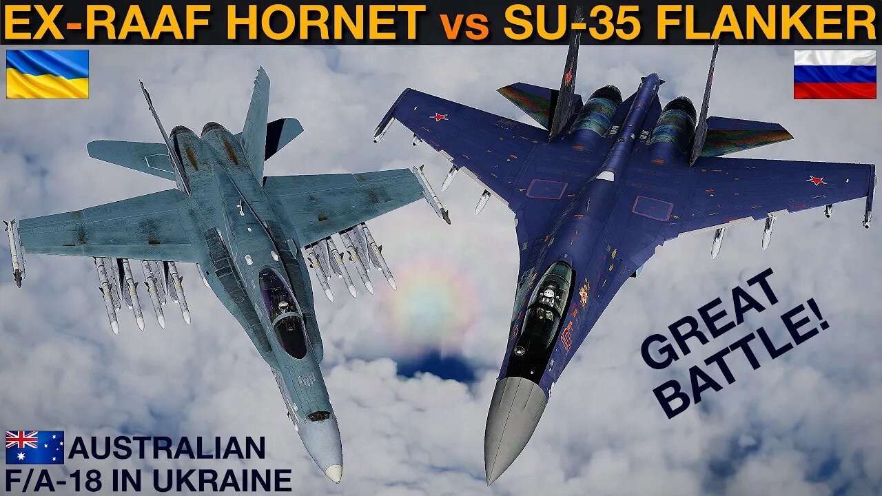 Could An Ex-RAAF F/A-18 Hornet Air Wing Beat A Russian Su-35 Air Wing (WarGames 142) | DCS