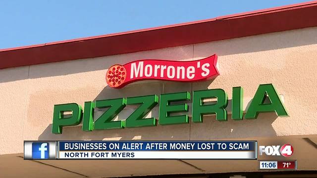 Business on Alert After Money Lost to Scam