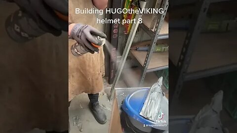 building HUGOtheVIKING helmet part 8 #gym