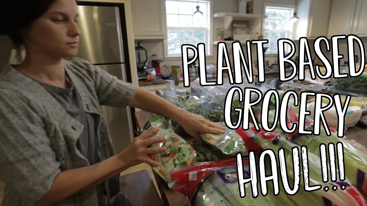 Plant Based Grocery Haul!!!/ Vegetarian/ Large Family