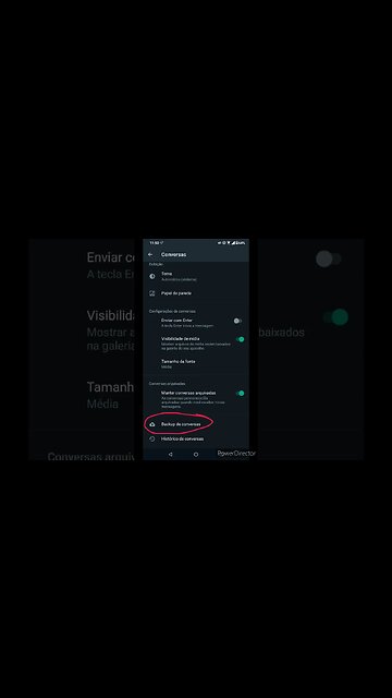 como fazer backup dos seus dados do WhatsApp no google drive #dicas #shorts #celular #noticias