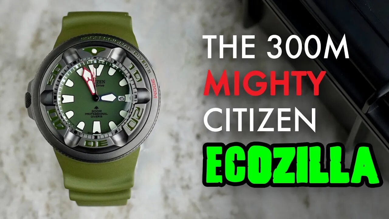 Be Ready for Anything with the Citizen Ecozilla Watch