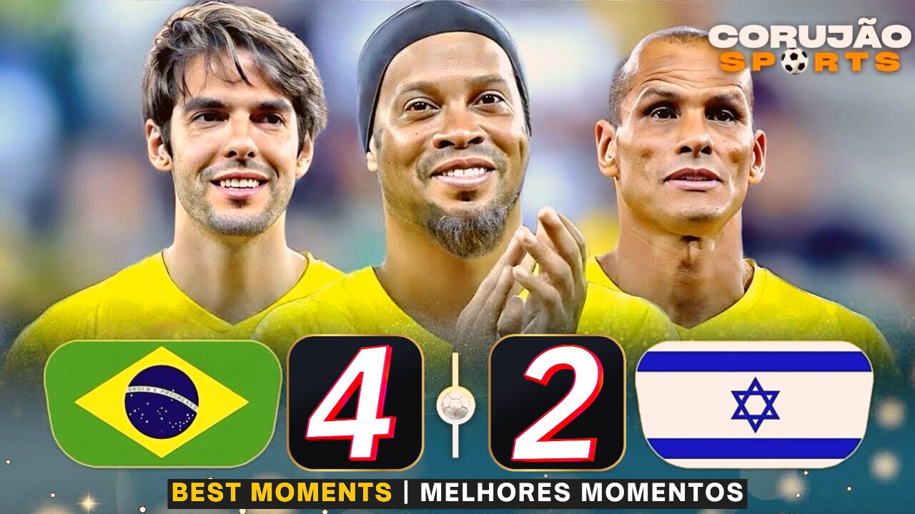 RONALDINHO GAÚCHO, RIVALDO AND KAKA GIVE FOOTBALL CLASSES AT GAME DAS LEGENDS