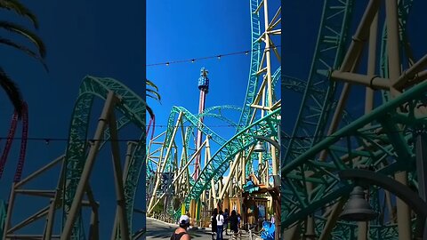 HangTime at Knott’s #knottsberryfarm #hangtime #coaster