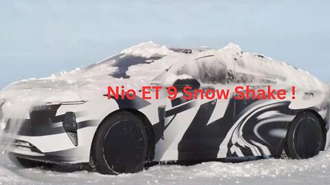 Nio Shakes Of The Snow ! And is Ready For Lift Off # Nio