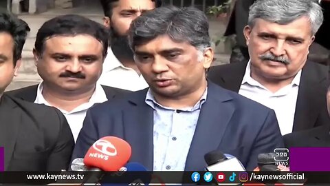 صدر تحریک انصاف پرویز الہی کی عدالت میں پیشی ، ان کے وکلاء کی میڈیا سے گفتگو