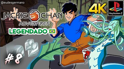 Jackie Chan Adventures (PS2) Parte 8 - Bai Tza, o Demônio da Água (Legendado) [4K]