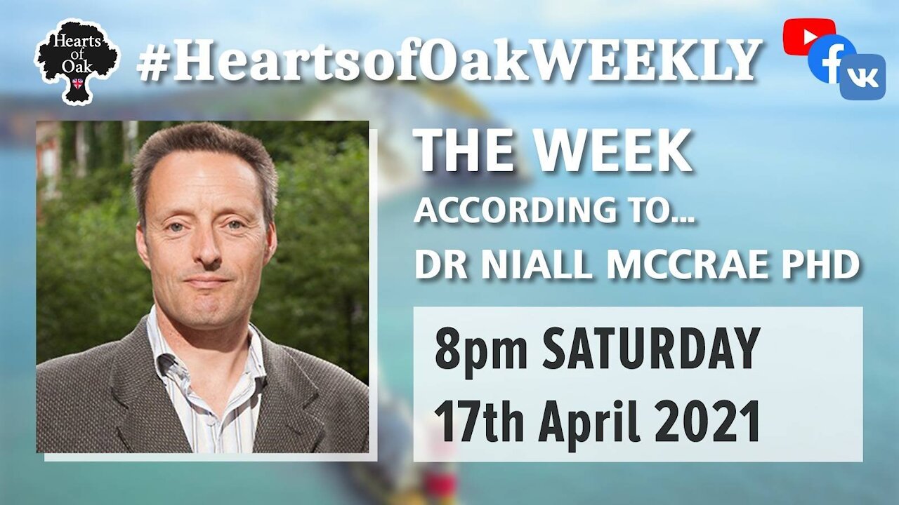 The Week According To . . .Dr Niall McCrae 17.4.21