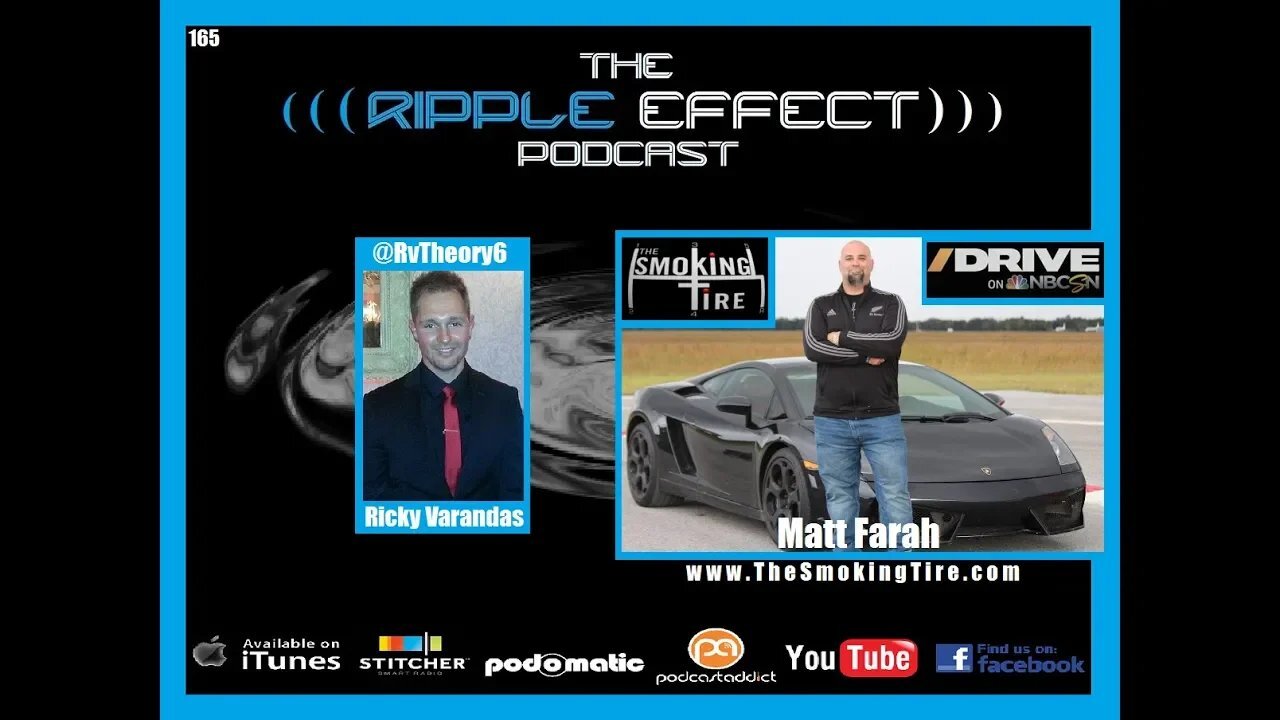 The Ripple Effect Podcast #165 (Matt Farah | The Smoking Tire)