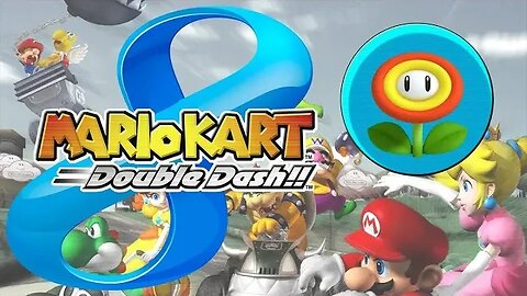 Playing MarioKart Double dash The Flower Cup || This game is insane definitely more to come