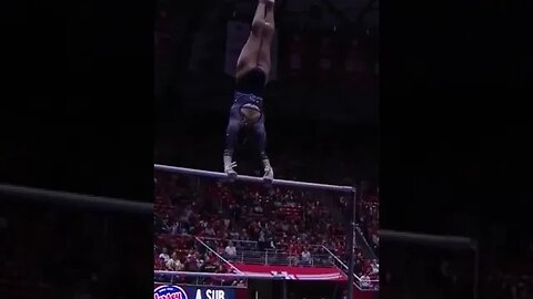 Maddie Williams (Cal) 9.950 on Bars - Cal vs Utah 2/24/23 #shorts