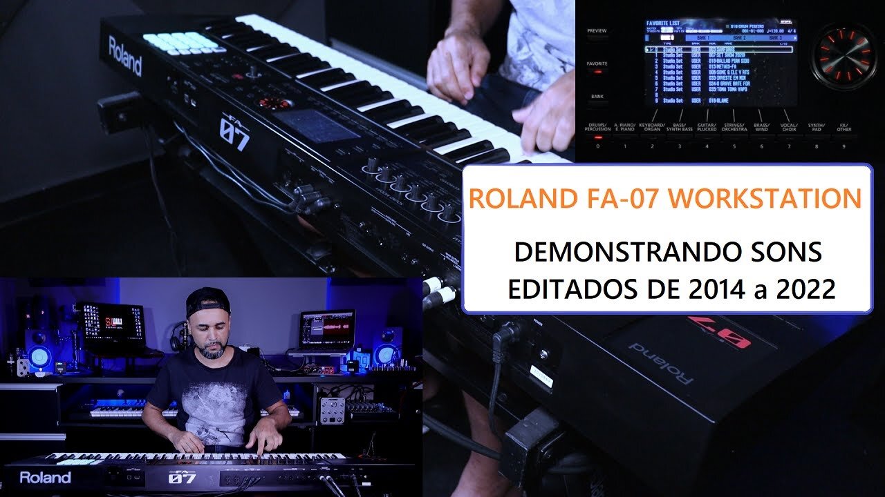 Roland FA-07 Workstation ( Video Despedida )