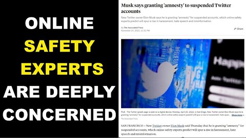 Horror As Elon Musk Gives General Amnesty On Twitter