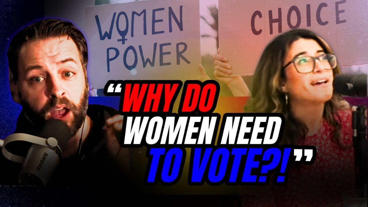 Andrew DISMANTLES Radical Feminist Claim that ALL Women SHOULD Be Able To VOTE!