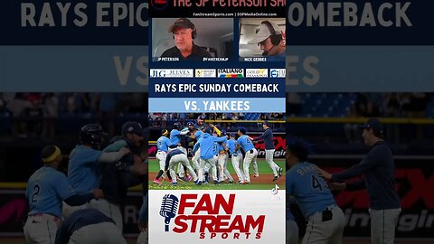 #TampaBayRays #Rays #Yankees #Shorts #Sports #Podcast #MLB #Comeback