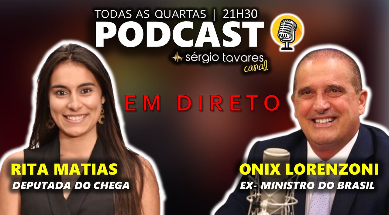 🇵🇹🇧🇷|🎙𝗣𝗢𝗗𝗖𝗔𝗦𝗧: Rita Matias e Onyx Lorenzoni - Episódio 5