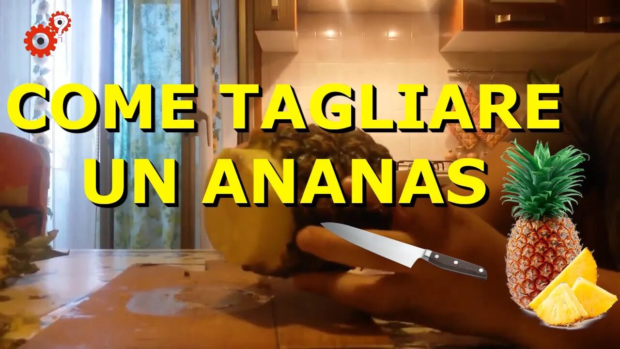 Come tagliare un ananas - Spiegato Semplice! Tutorial