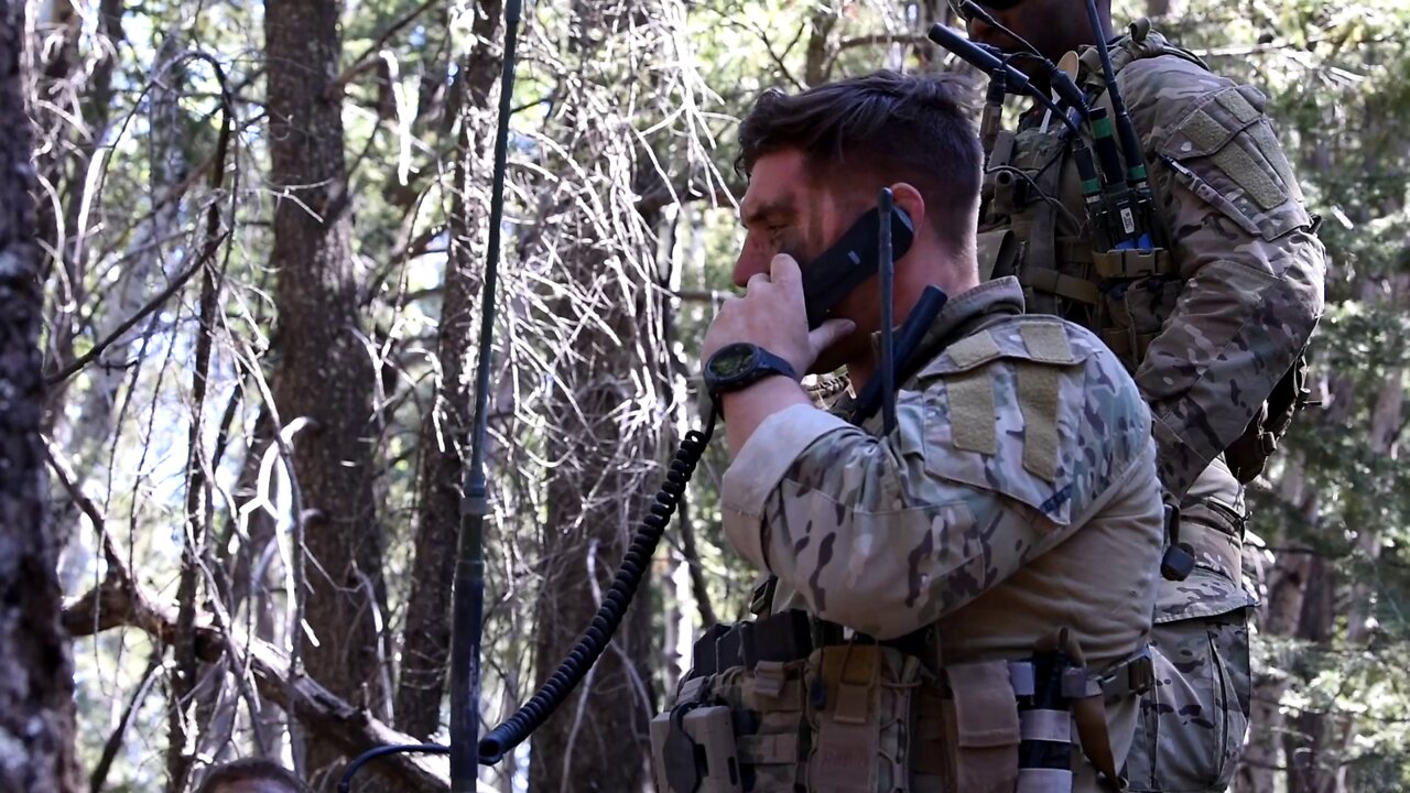 Air Force TACP Trains in Cloudcroft, New Mexico