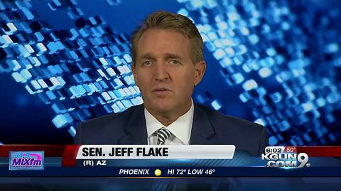 Sen. Flake to deliver speech denouncing President Trump's attacks on media