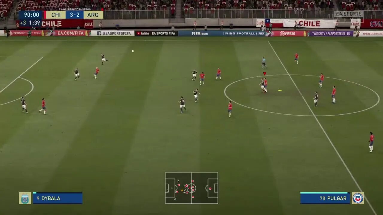 Chile 2021 FIFA World Cup Qualifier Match 16 VS Argentina (3-9-3)