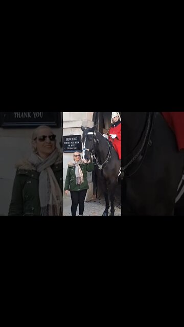 guard shout off the Reins #horseguardsparade