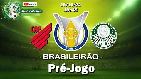 Pré-Jogo Athletico x Palmeiras - 19h45 Veja onde assistir, escalações, desfalques e arbitragem