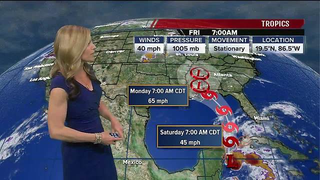 Subtropical storm Alberto forms in Gulf of Mexico